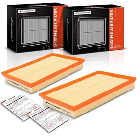 2-PC Engine Air Filter Compatible with Mercedes-Benz C190 Series AMG GT 2017