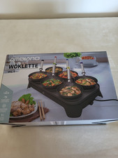 Woklette ( WL-1 ) für 6Personen , 1500W, schwarz+++
