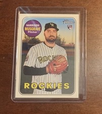 2018 Topps Heritage High Number Harrison Musgrave #594 Rookie RC