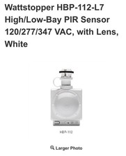 Wattstopper HBP-112-L7 High/Low-Bay PIR Senso...