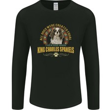 Un T-Shirt À Manches Longues Pour Homme De Cavalier King Charles Spaniel