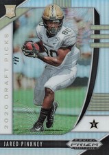 2020 Panini Prizm Draft Picks - Jared Pinkney #137 Silver Prizm (RC)
