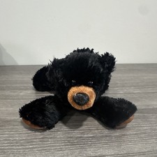 Aurora Soft 9" Teddy Bear Plush Black Brown Stuffed Animal Toy With Tag 2020