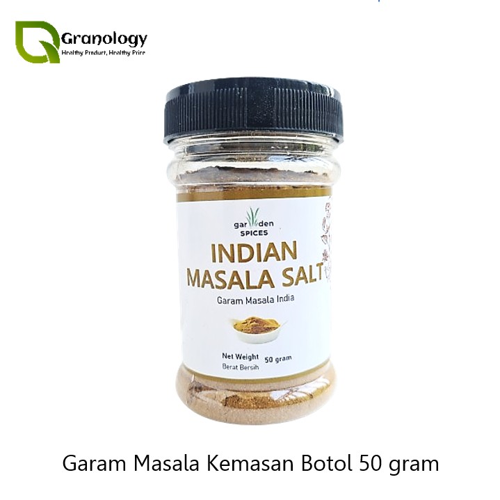 Indio Masala Sal Condimento 50g Botella Garam Masala Especia Aromática