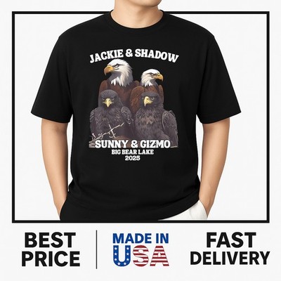 Jackie And Shadow Sunny And Gator Big Bear Lake 2025 T-Shirt HOT ITEM