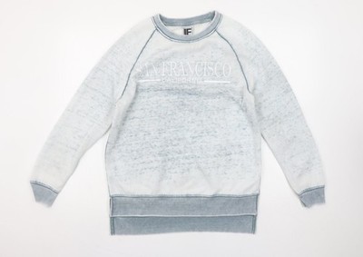 Liquid Energy Damen Sweatshirt blau Langarm San Francisco Größe S