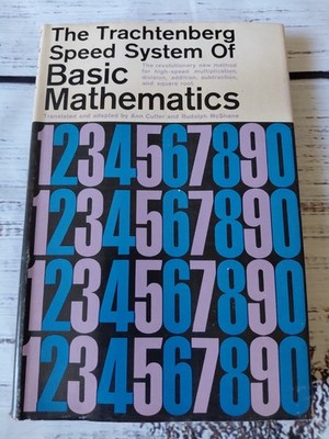 1960 The Trachtenberg Speed System of Basic Mathematics Book Hardback