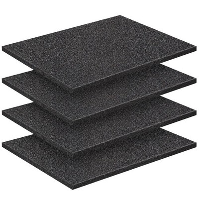 16 x 12 x 0.5 Polyurethane Foam Sheet Foam Pad for Case Packing Toolbox Stora...