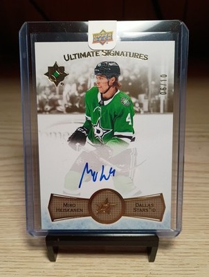 12月セールご案内 miro様 2022-23 Ultimate Signatures MIRO HEISKANEN AUTO * Hard Signed GOLD