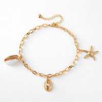 Innolea Armband Mit Muschel Und Seestern, Festlicher Stil, Vielseitiges Armband