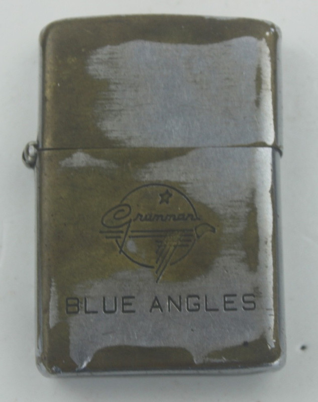 Blue Angel Demonstration Team Navy 1948 antique zippo lighter pilot owned rare