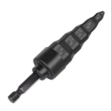Air Conditioner Copper Pipe Tube Expander Swaging Tool Kit Drill Bit Flaring