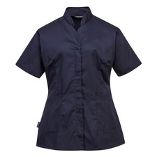 Portwest LW12 Womens Premier Beauty Tunic Navy Workwear Salon Uniform Top Medium