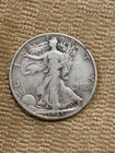 1945 - D Walking Liberty Half Dollar - .900 Silver