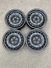 4 x VW 5,5J x 15H2 5x100 ET40 2Q0601027AG/AH POLO FABIA IBIZA A1 STAHLFELGEN