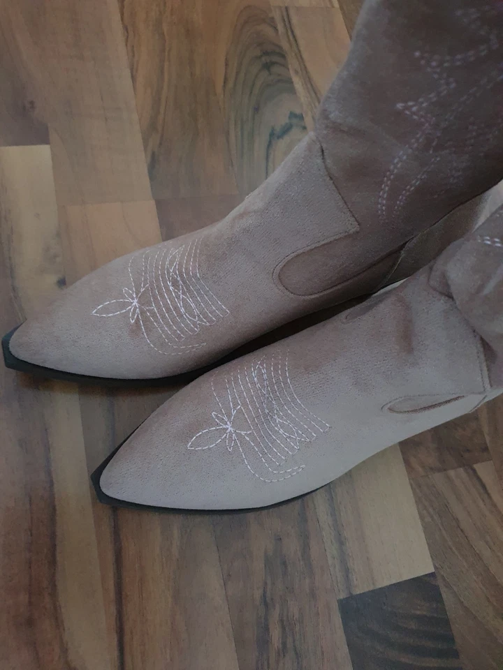 Schöne Cowboystiefel Markenlos Gr. 42 Neu - Bild 4 von 4