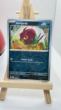 Pokemon Black Bolt Venipede Reverse Holo 54/86