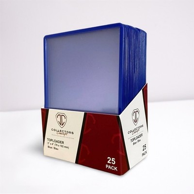 Toploader 35pt Blau/Blue   25 Stück Trading Card Protectors - Collectors Concept