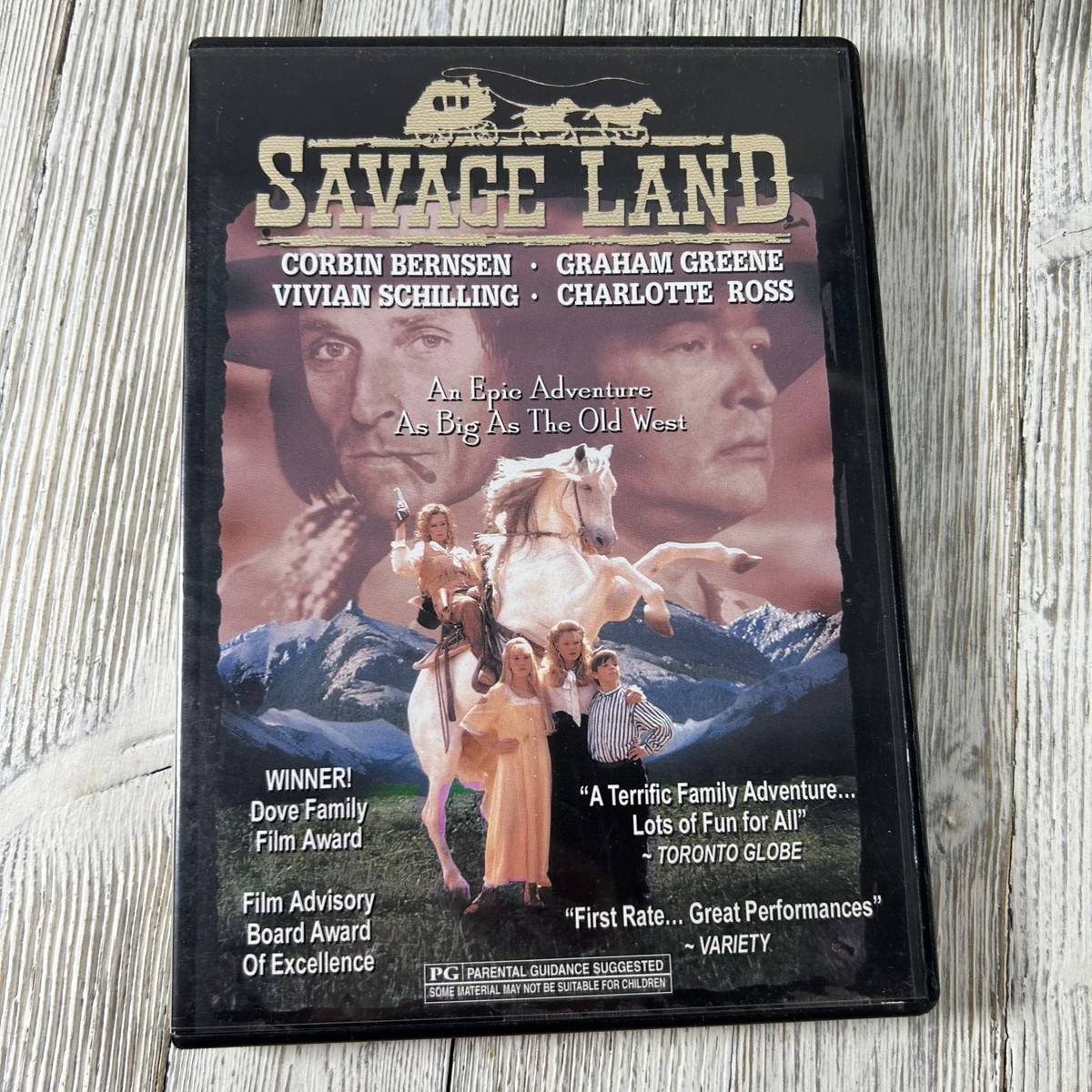 Savage Land DVD 1994 Family Adventure Corbin Bernsen Graham Greene