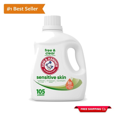 #ad #ad Concentrated Hypoallergenic Laundry Detergent 105 Fl Oz Fresh amp; Clean Formula $18.89