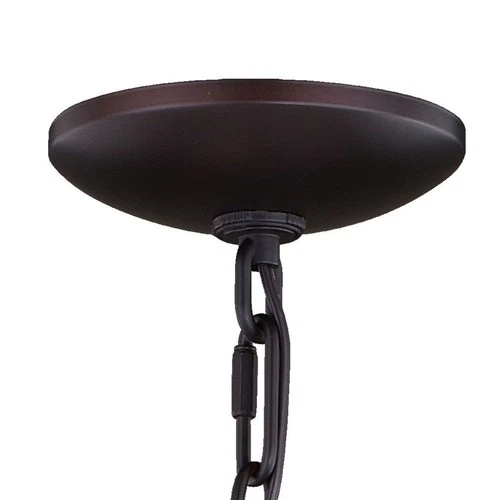 Georgetown 6-Light Chandelier in Farmhouse and Candle Style 20.75 Inches Tall - Picture 2 of 4