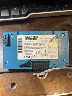 Cleaver Brooks Burner Control Communication Module Modbus