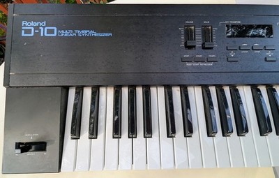 Roland D-10 61 Key Vintage Multi Timbral Linear Synthesizer Tested