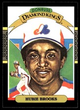 Hubie Brooks 1987 Leaf #17 Montreal Expos MLB READ FREE SHIPPING AutographDen