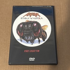 Anthrax - Return of the Killer As Video Anthology DVD Thrash Metal RARE OOP