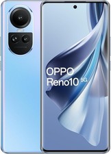 Nuevo teléfono inteligente Oppo Reno 10 azul hielo 256 GB/12 GB 5G doble SIM desbloqueado sin SIM