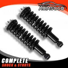 Pair Front Shocks Struts W/ Coil Springs Assembly For Suzuki Equator 2009-2012