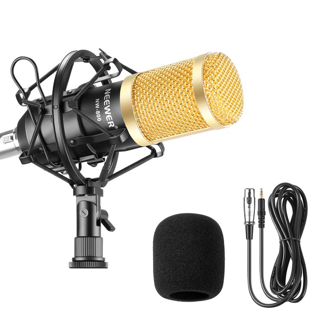 Neewer Nw 1500 Desktop Broadcast Recording Condenser Microphone For Sale Online Ebay
