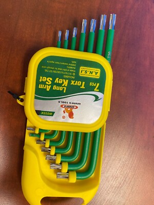 7 Piece Long Torx L-Key Set Wynns Tools