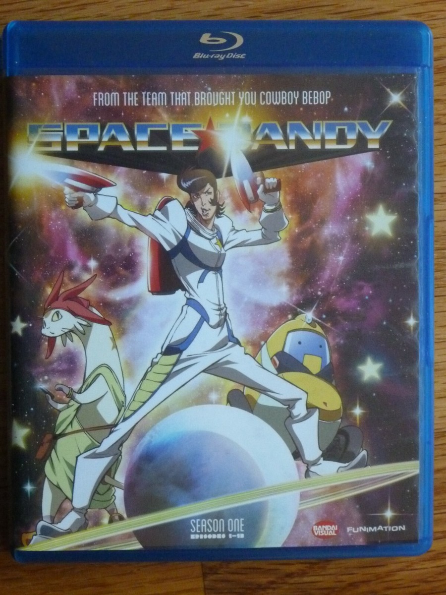 Space Dandy 4-Disc Blu-ray DVD Complete Season One Anime Eps