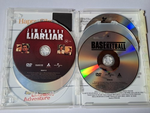 Happy Gilmore / Major Payne / Liar Liar / Baseketball / Bill And Ted DVD VGC R4 - Picture 7 of 19