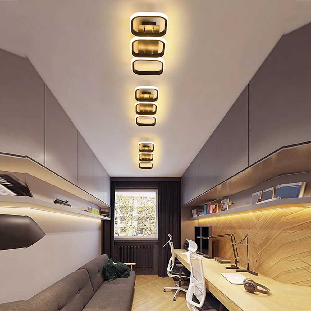 Modern LED Ceiling Lights Eye Protection Ceiling Lamp for Living Room Bedroom