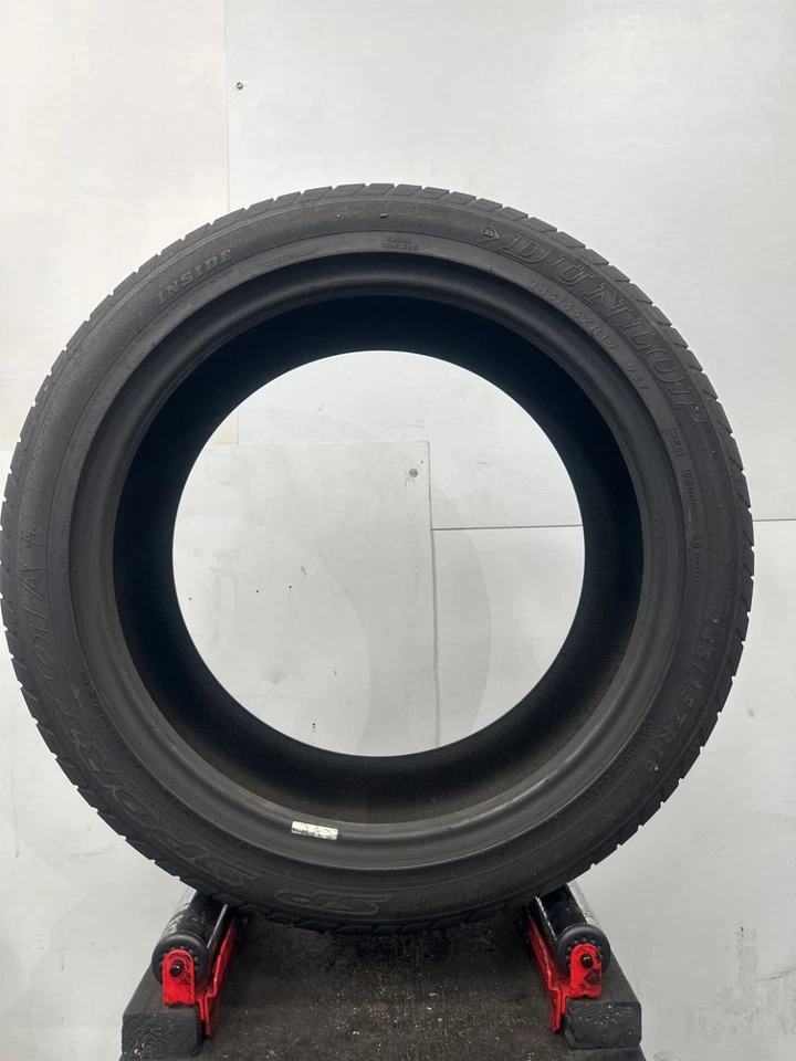 1 Used  Dunlop Sp Sport 01 A P245/45R19 2454519 245/45/19 98 Y - 9/32 - Image 4 of 4