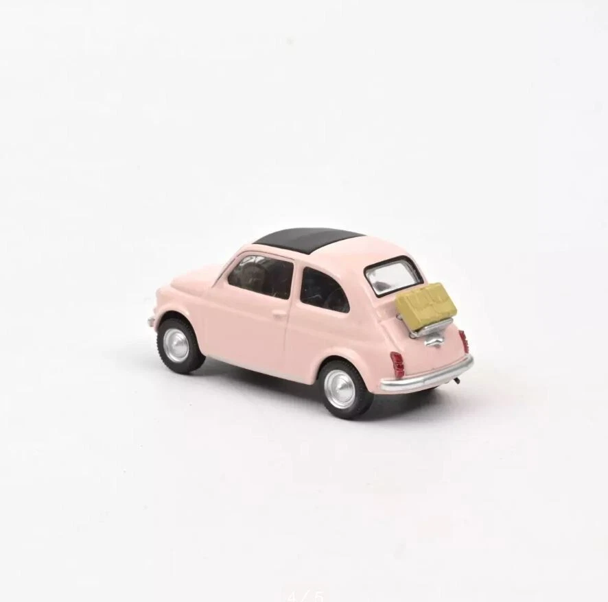 Fiat 500 F 1965 Light Pink - Rosa Chiaro Norev 771200 Die Cast 1/43 Nuovo - Immagine 2 di 2
