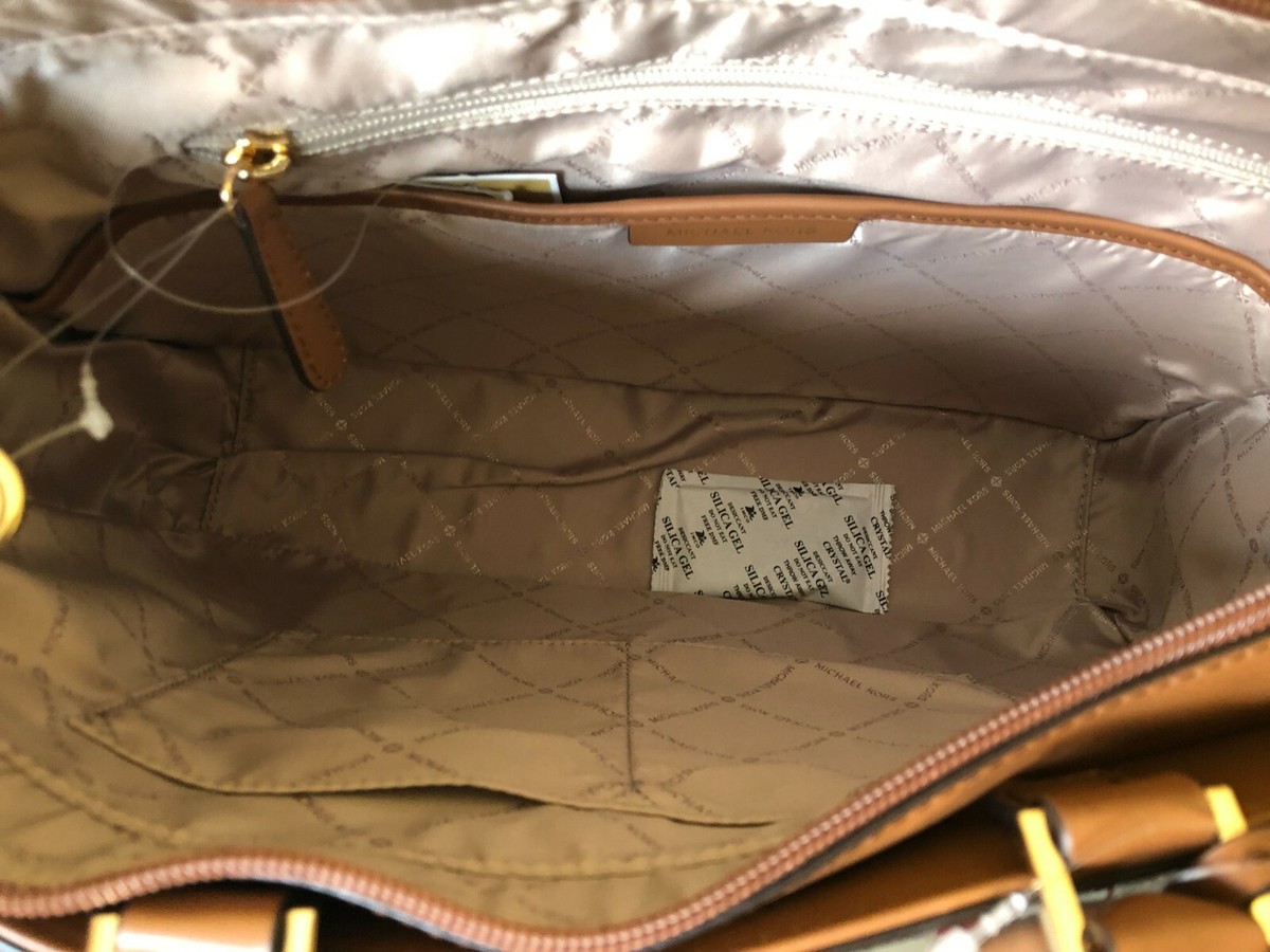 NWT Michael Kors Jessie Large Signature TZ Tote Shoulder Bag | eBay