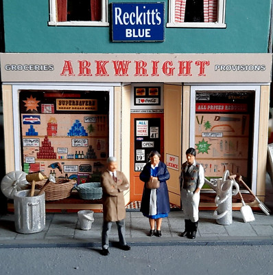 OO GAUGE ARKWRIGHT AUFKLEBER-KIT ALLE STUNDEN GEÖFFNET RONNIE BARKER DAVID JASON BBC SITCOM