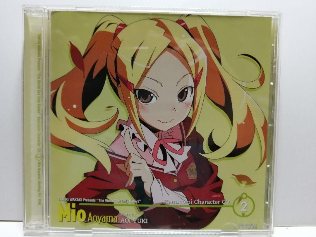 The World God Only Knows ANIME SOUNDTRACK CD Mio Aoyama starring