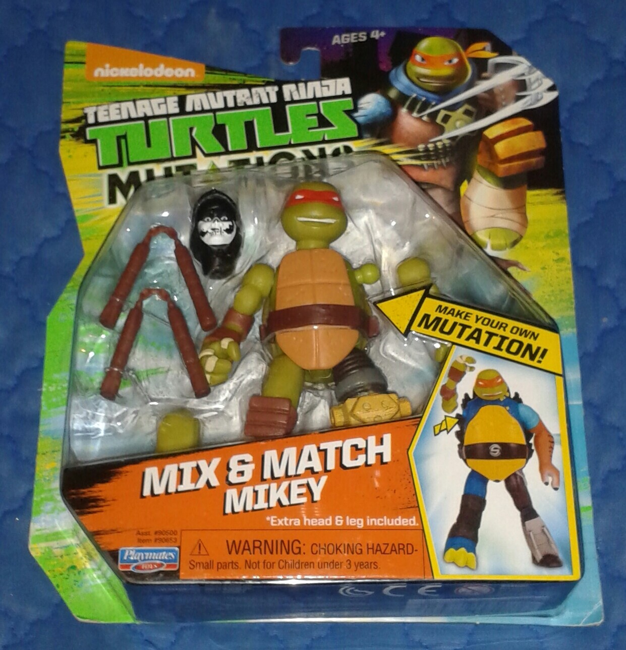 2015 * MIX & MATCH MIKE (MOC) * (M&M) TMNT NINJA TURTLES COMBINED P&P