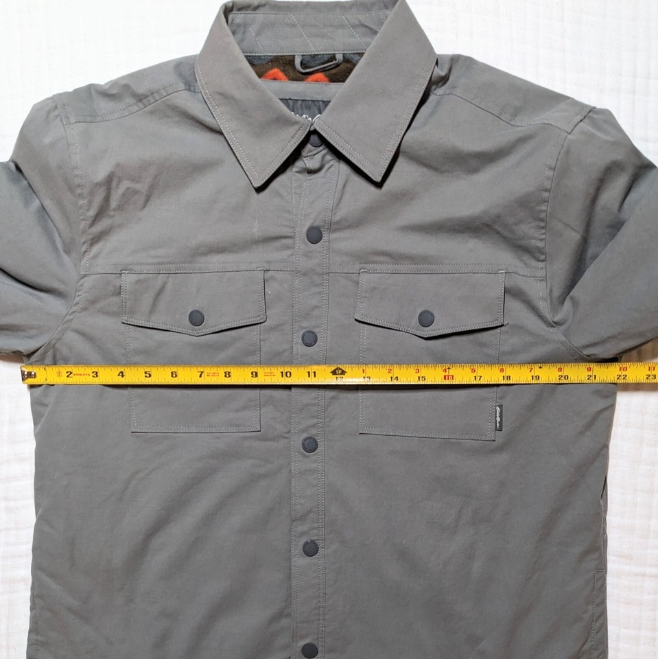 EDDIE BAUER Blanket Fleece Lined Jacket Shacket Coat Mens M