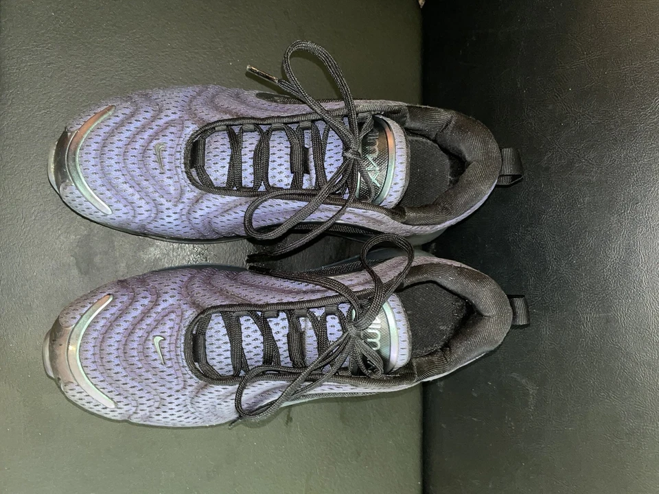 Nike Air Max 720 GS Northern Lights Nights AQ3196-002 6y Mujer’s 7.5 Raro Usado en Excelente Condición Foto 2 de 4