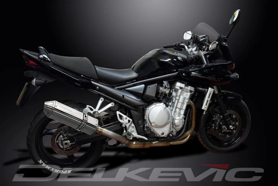 Kit silenciador de escape Suzuki GSF1250 Bandit 2007-16 13" tri-oval aço inoxidável - Imagem 4 de 4