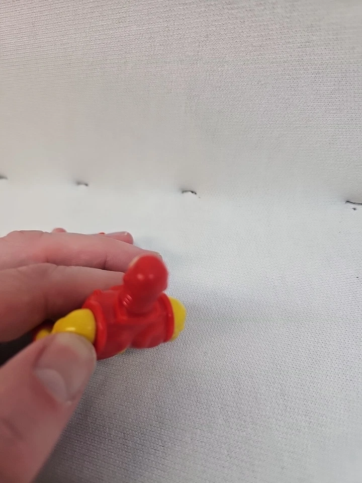 Figura de acción vintage 1984 Marvel Secret Wars Iron Man Mattel solamente Foto 4 de 4