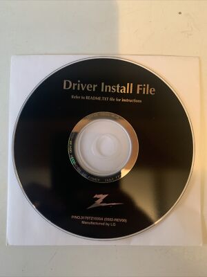 Zenith Driver Install File Original Driver Setup Install CD Disc NEW | eBay