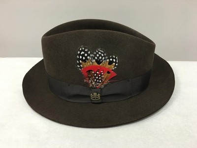 Biltmore Governor 100% Wool Felt Hat 