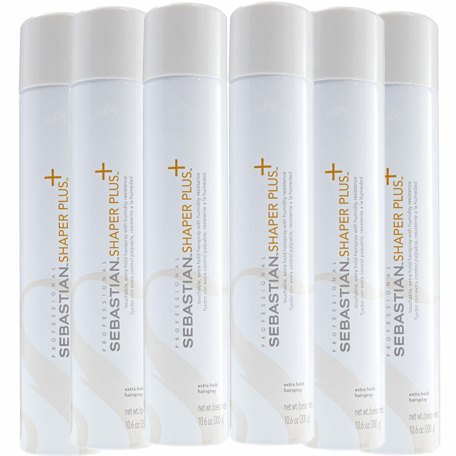 Sebastian Shaper Plus Hair Spray for Unisex, 10.6 Ounce (6 Pack)
