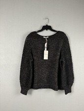 Tommy Bahama Size XL Shimmer Balloon Sleeve Pullover Sweater Wool Blend NWT 148